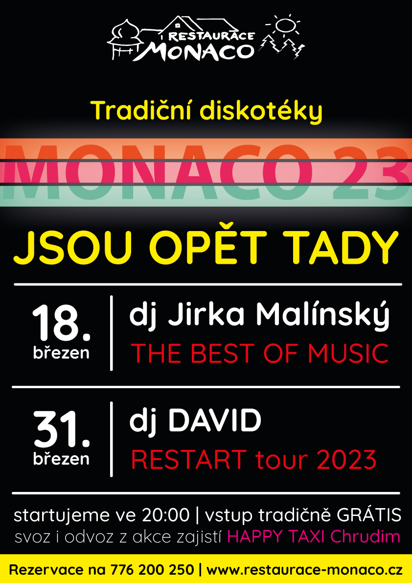 disco tradiční diskotéky na Monacu